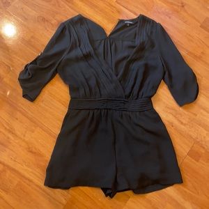 Black Dressy Romper